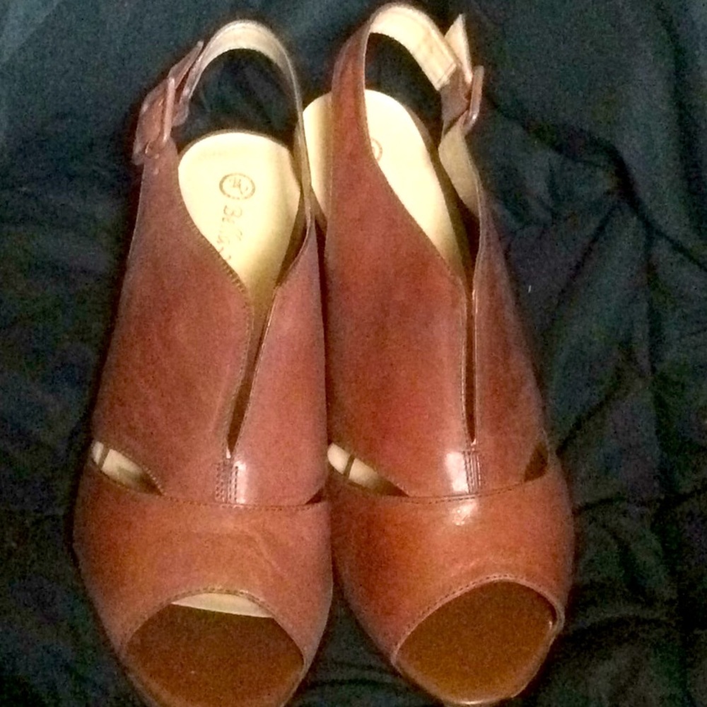 Leather Sling backs